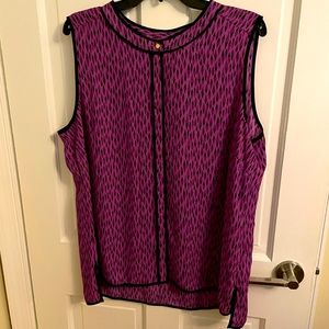 Liz Claiborne sleeveless career top